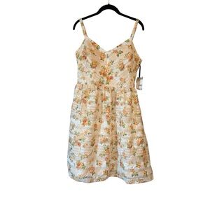 Kensie White Floral Dress